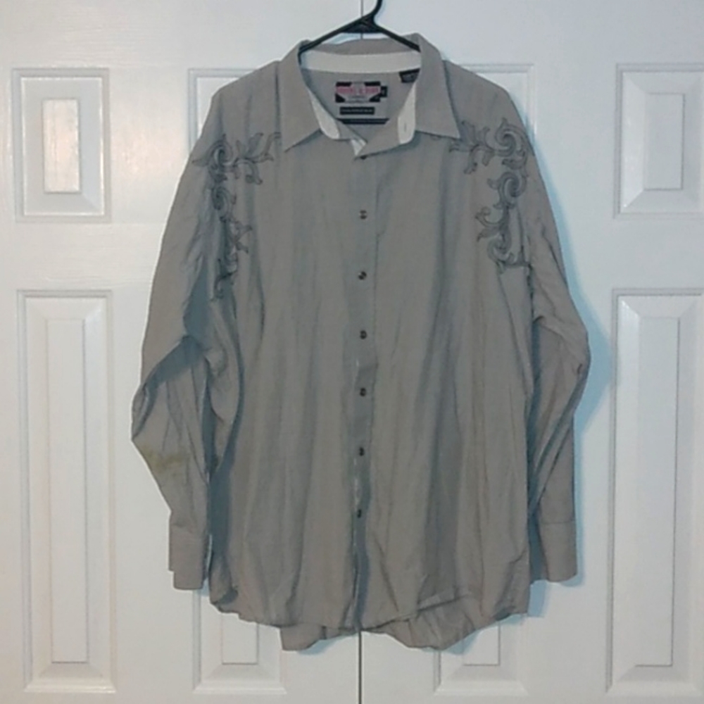 Vintage Brooks & Dunn by Panhandle Slim  Button Up, Size XXL